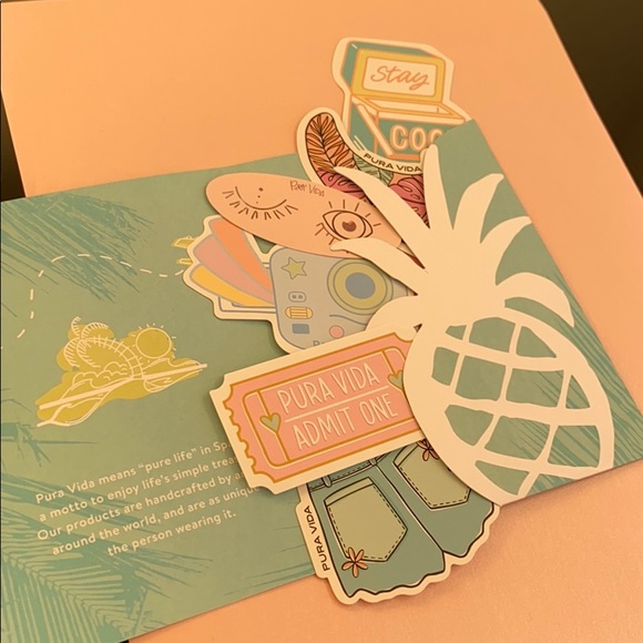 Pura Vida Stickers (6 Pack) - Picture 4 of 5